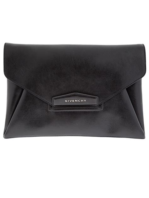 givenchy matte black purse|Givenchy clutch black.